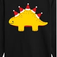 thumbnail image 3 of Instant Message - Christmas Dino  - Kids Long Sleeve Tee, 3 of 6