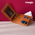 thumbnail image 3 of Wrangler Womens Bifold Wallet Vintage Multi Credit Card Holder for Women Slim Minimalist with Zipper Pocket Coin Purse, 3 of 7