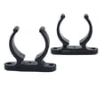 thumbnail image 1 of Boat Hook Clip Marine Nylon Split Paddle Rod Holder Clip For 38mm 1.5 Inch Pole, 1 of 10