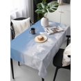 thumbnail image 6 of Clouds Table Cloth, Blue White Sky Natural Landscape Waterproof Tablecloth for Rectangle Tables, Reusable Washable Fabric Table Cover for Restaurant Kitchen Dining Tables 54"x108", 6 of 6