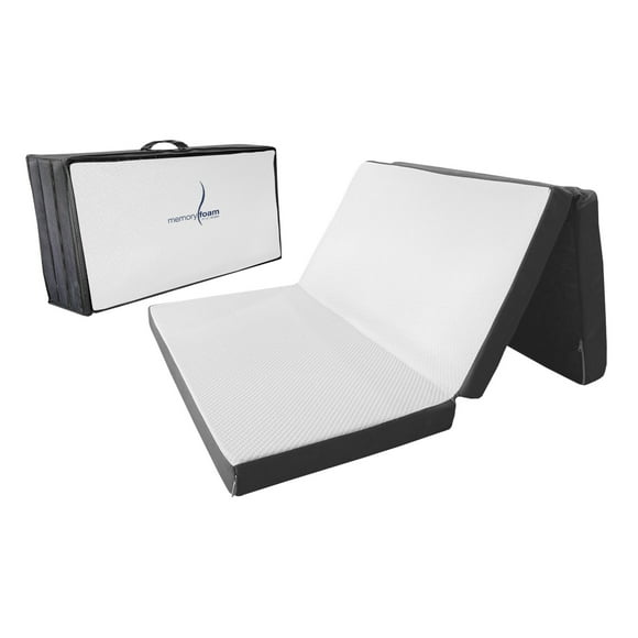 Colchón Plegable Matrimonial Memory Foam con Maleta