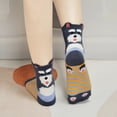 thumbnail image 4 of AMITOFO Womens Girls Funny Novelty Ankle Socks Cute Colorful Cartoon Animal Food Patterned Casual Quarter Socks Gift,5 Pairs, 4 of 6