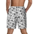 thumbnail image 4 of Balery Snake Mens Swim Trunks Swim Shorts for Men Quick Dry Inseam Beach Shorts with Compression Liner Pocket-3X-Large, 4 of 9