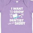 thumbnail image 4 of Inktastic I Want to Grow Up to Be a Dentist Like My Daddy Boys or Girls Baby Bodysuit, 4 of 5