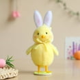 thumbnail image 4 of Qocolhg Plush Stuffed Animal Chicken Cute Yellow Pastel and Polka Dot Easter Colors Spring Inspired Gift for Girls and Boys Birthday Mother's Day, Clearance (Easter Chick), 4 of 8