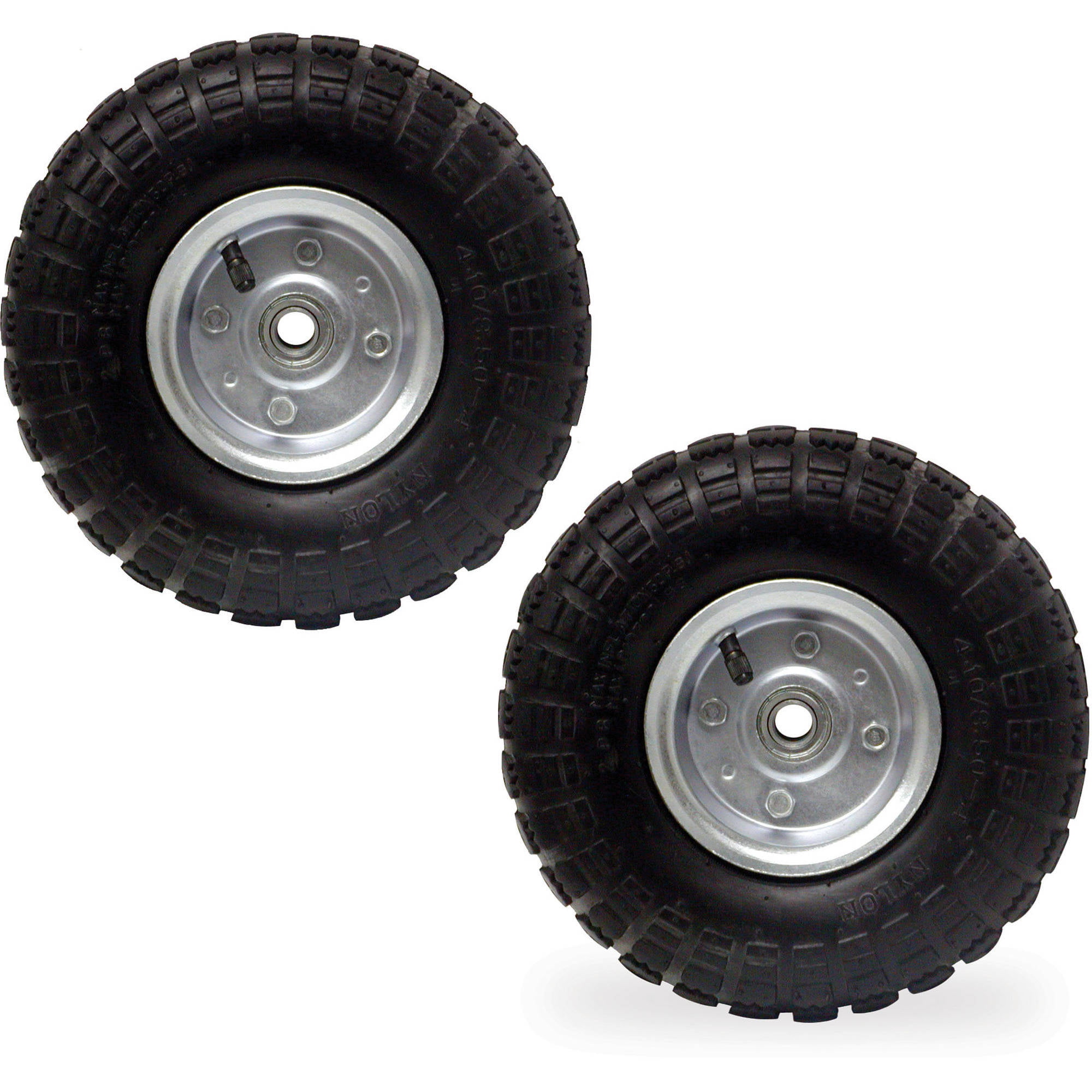 Heavy Duty 10" Sack Truck Wheel Pneumatic Tyre Tyres Barrow Black 