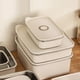 thumbnail image 2 of Caja de Conservación de Alimentos de Gran Capacidad, Caja Sellada, Contenedor de Almacenamiento de Alimentos, Lonchera Gruesa, Reutilizable y Apilable con Tapa, 700 Ml, 2 of 6