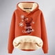 thumbnail image 4 of WILLBEST Sudadera con Capucha Oversize para Mujer, Ideal para Navidad, Otoño E Invierno Cómoda, Estampada y Gruesa, Cálida X-Grande, 4 of 4