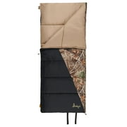 Realtree Pathfinder 35-Degree Rectangular Sleeping Bag, 33x77