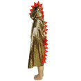 thumbnail image 4 of Capa de dinosaurio, traje de animal, maquillaje, accesorios de disfraz, disfraz de cosplay, capa de Halloween para niños, 4 of 5