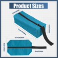 thumbnail image 3 of Bolsas pequeñas de lona para herramientas, paquete de 5 bolsas portátiles con cremallera, organizador de almacenamiento con lazo para colgar para carpinteros, herreros y jardinería, 3 of 5