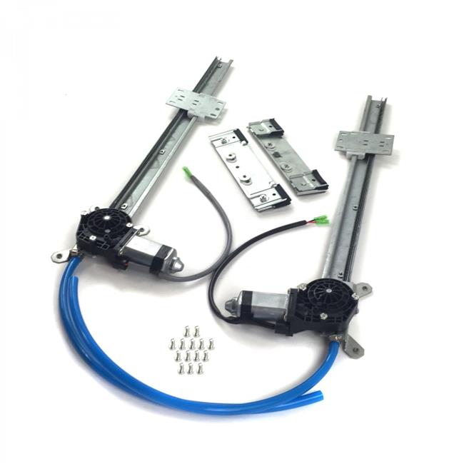 Flat Glass Power Window Conversion for 40 1940 Ford Delivery