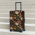 thumbnail image 6 of Rateoe Owl And Leaves Printed Luggage Cover, Suitcase Protector Fits 18-32 Inch Luggage-, 6 of 7