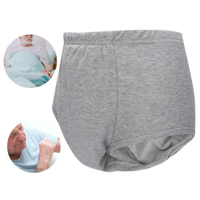 Pantalon d'Incontinence Réutilisable, Pantalon d'Incontinence Réutilisable pour Femmes, Culottes de Soins d'Incontinence Réutilisables Lavables sous-Vêtements pour Patientes Âgées Femmes Enceintes L