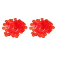 thumbnail image 2 of maskred Transparent Color Counters Plastic Marker for Professional Bingo Game Red 1.5x1.5cm 2Set, 2 of 6