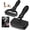 B-Black, variant on 3PCS Self Cleaning Slicker Brush & Pet Grooming Rake & Flea Comb for Dogs,Cats and Horses | Double-Sided Dematting Comb & Skin Friendly Deshedding Grooming Tool | Premium Pet Supplies