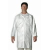 Dupont Lab Coat,2XL,White,Tyv IsoClean,PK30 IC224SWH2X00300B