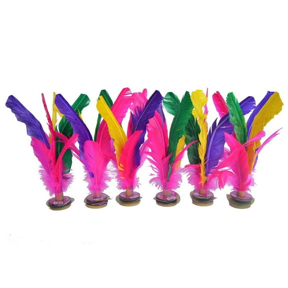 Baitaihem Kick Shuttlecock Chinese Jianzi Colorful Feather Foot Sports Outdoor Toy Game