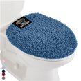 thumbnail image 1 of Tapa de inodoro GORILLA GRIP Soft Chenille Blue 49,5 x 47 cm, 1 of 9