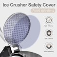 thumbnail image 4 of Shaved Ice Machine 380w Snow Cone Machine 3 Stainless Steel Blades Ice Shaver Machine Electric Ice Crusher 280lbs/hr Snow Cone Maker for Home and Com, 4 of 7