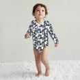 thumbnail image 4 of Xecao Cartoon Raccoon Print Baby unisex-baby Cotton Long-sleeve Bodysuits-18 Months, 4 of 6