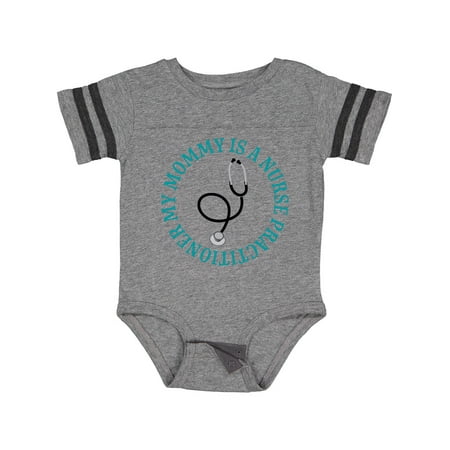 

Inktastic Nurse Practitioner Mommy Childs Gift Baby Boy or Baby Girl Bodysuit