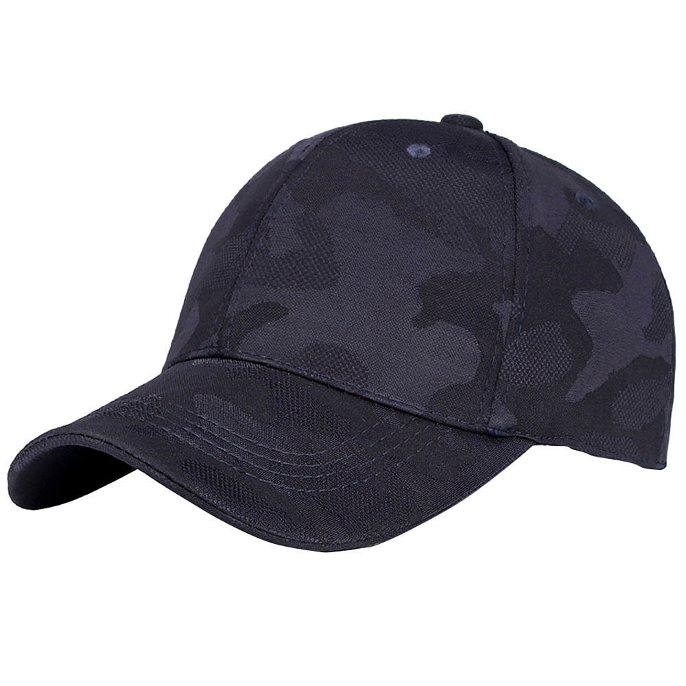 Black camo sales baseball cap