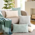 thumbnail image 5 of Better Homes & Gardens Waves Green 20" x 20" Velvet Decorative Throw Pillow, 5 of 5