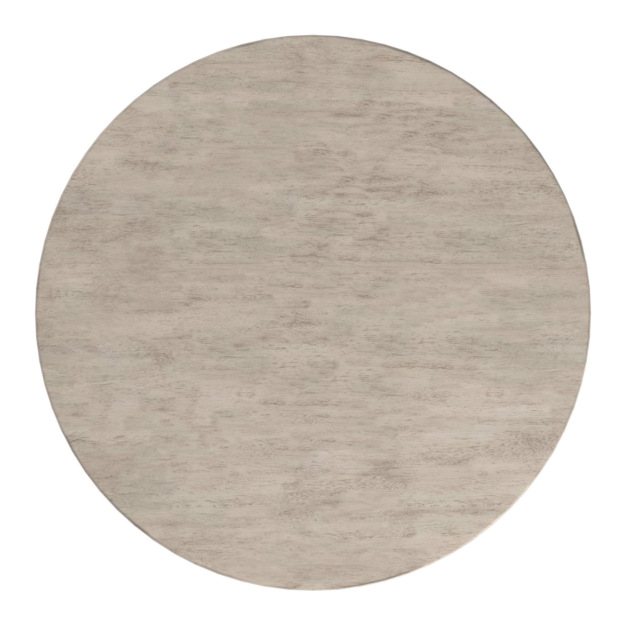 Lexington 42" Round Wood Pedestal Base Dining Table, White