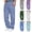 Blue, variant on Men's Relaxed Sweatpants Drawstring Waist Jogger Pants with Pockets,Straight Leg Comfy Exercise Gym Running or Working Daily Wear,Blue,M