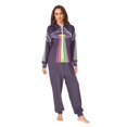 thumbnail image 2 of FORMRS Onesies Pajama for Adults Unisex Hoodie Winter Jumpsuit One Piece Sleepwear, Sizes S-2XL, Colorful UFO, 2 of 7