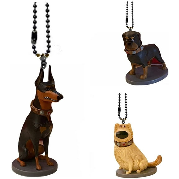 UP Alpha Beta Dug 3 PVC Keychain Dangler Figure Figurine Ornaments Charms