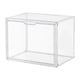 thumbnail image 5 of Caja de almacenamiento de zapatos, contenedor de zapatillas con puerta, estuche de exposición transparente, organizador de almacenamiento de zapatos Sin divisor 36x27x22cm, 5 of 9