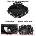 thumbnail image 3 of Costumed Ghost Halloween Pattern Travel Tote Bags for Women Carry On,Large Weekender Bags for Women Travel,Multi Functional Duffle Bag for Work,Shopping,Sports, 3 of 5