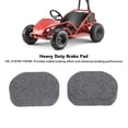 thumbnail image 3 of Ceramic Brake Caliper Pad, Improve Braking Performance Long Lasting Wide Application 218198 Heavy Duty Brake Pad  for Go Kart, 3 of 7