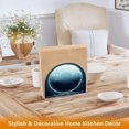 thumbnail image 5 of Moon Night Thick U Shape Acrylic Napkin Holder Non Slip Space Saving for Kitchen, 5 of 9