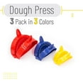 thumbnail image 2 of BTaT- Dough Press Set, 3 Pack, Empanada Press, Dough Press, 2 of 7