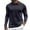 Black, variant on Afdoent Mens Polo Shirts Solid Color Lapel Button Open Neck Line Male Leisure Loose Comfortable Business Sports Long Sleeve Shirt Casual Outdoor