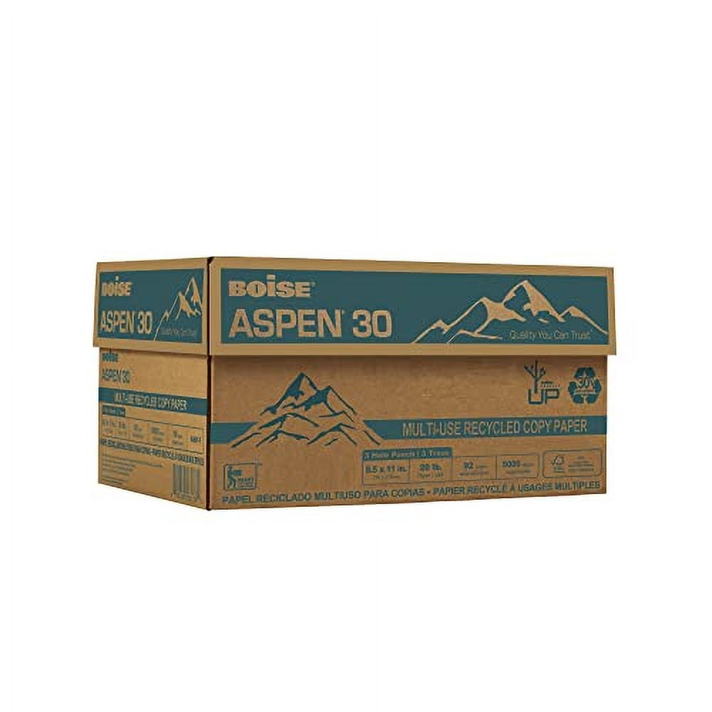 BOISE ASPEN 30 Recycled Paper, 8 1/2