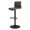 Brown, variant on NPD Furniture Jayden 31.5" PU Leather Bar Stool in Coffee/Brown (Set of 2)