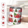 thumbnail image 5 of 12oz Coffee Tumblers Red Christmas Car Pattern Stainless Steel Vacuum Insulated Travel Tumbler Coffee Cups Mug with Lid and Straw with Cleaning Brush for Cold & Hot Drinks, 5 of 5