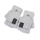 thumbnail image 4 of Caliente de punto convertible Flip Mitones Top Fingerless Hombres Guantes de Invierno Hombres Guantes Mitones de punto Flip Medio dedo Guantes, 4 of 4