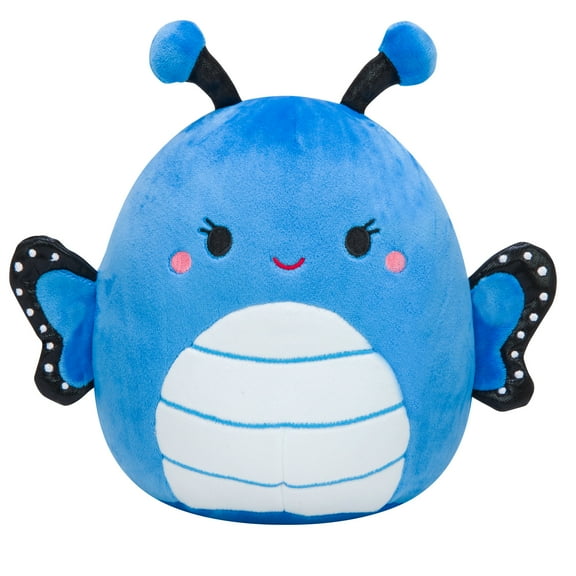 Squishmallows Original 7.5 inch Waverly the Blue Butterfly - Child's Ultra Soft Plush Toy