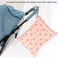 thumbnail image 4 of Wet Dry Bags Waterproof Zippered Button Diapers Organizer, Multi Purpose Bag For Diapers And Other Items, 4 of 8