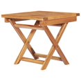 thumbnail image 2 of vidaXL Sun Loungers 2 pcs with Table and Cushion Solid Teak Wood, 2 of 6