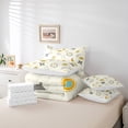 thumbnail image 4 of YST Kids Cartoon Atomic 7pcs Modern Mid Century Bedding Set, Twin Size Comforter Set, Geometric Polka Dots Room Decor, 4 of 4