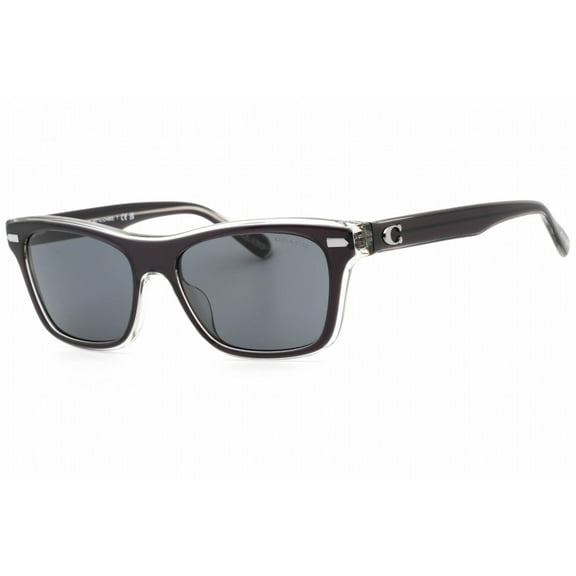 Coach Grey Rectangular Men's Sunglasses HC8371U 574587 54