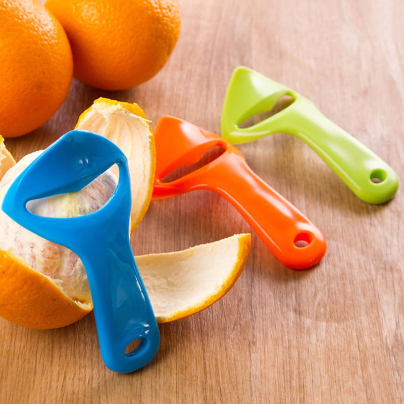 New Citrus Orange Opener Peeler Slicer Cutter Plastic Lemon Fruit SHGn Remove HG 