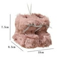thumbnail image 7 of 3PCS Fluffy Boots Pendant Christmas Tree Hanging Ornament Gnomes Shoes Christmas Tree Party Decoration, 7 of 7