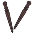 thumbnail image 4 of Polished Stick 2Pcs Burnishing Tool Dark Brown Edge Sealing Craftsmen Ideal For DIY Projects, 4 of 5
